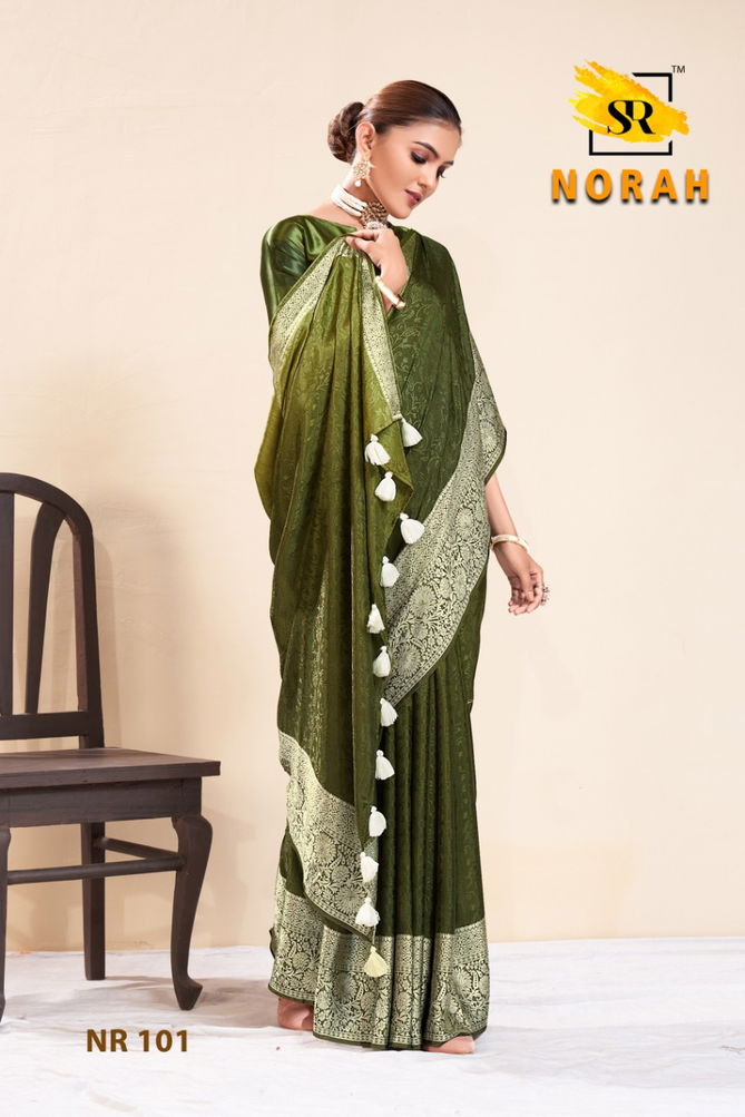 Sr Norah  Exclusive Designer Wholesale Party Wear Sarees 

